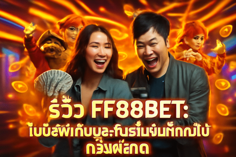 รีวิว FF88BET: โบนัสพิเศษและโปรโมชั่นที่คุณไม่ควรพลาด