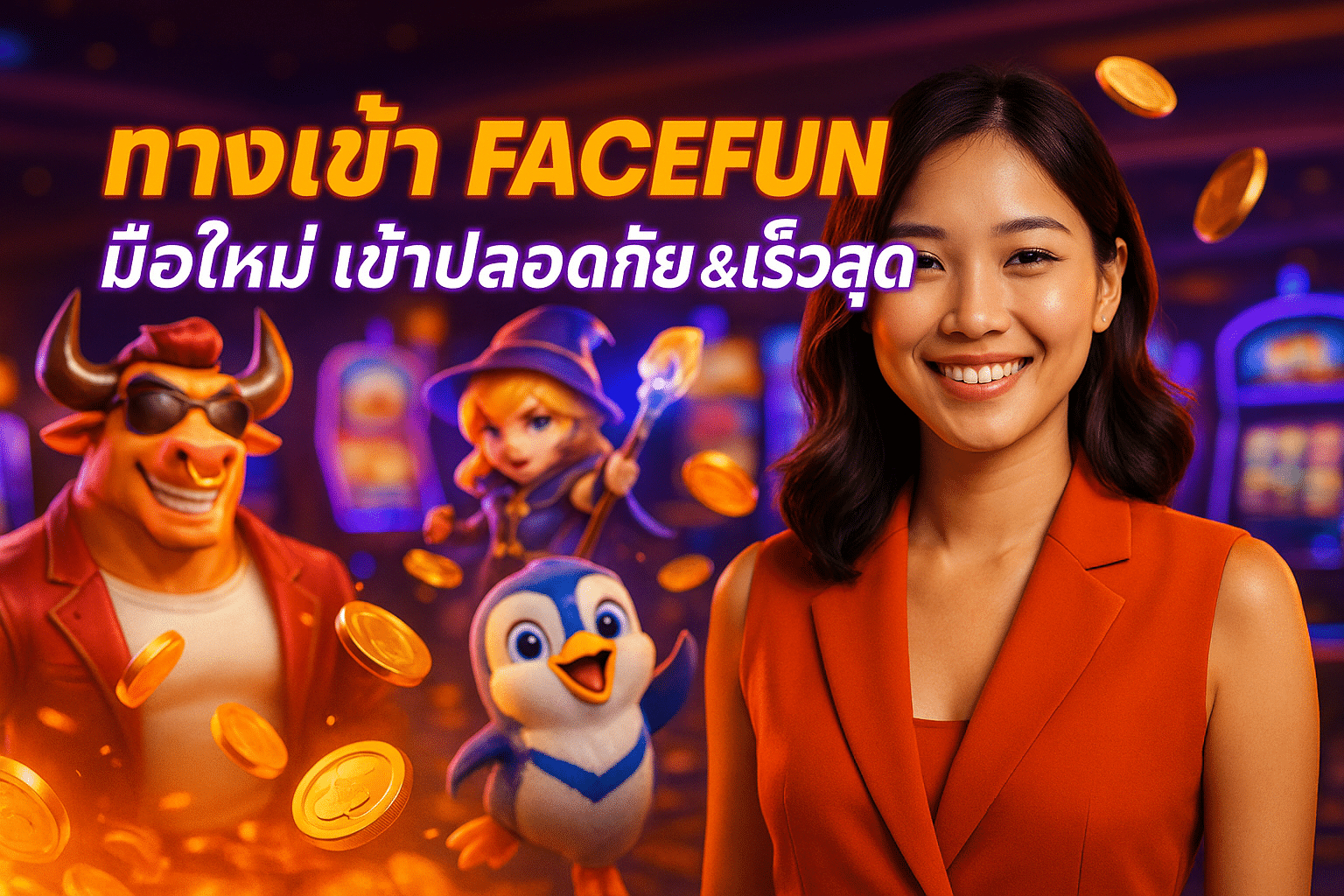 ทางเข้า FACEFUN มือใหม่ เข้าปลอดภัย & เร็วสุด