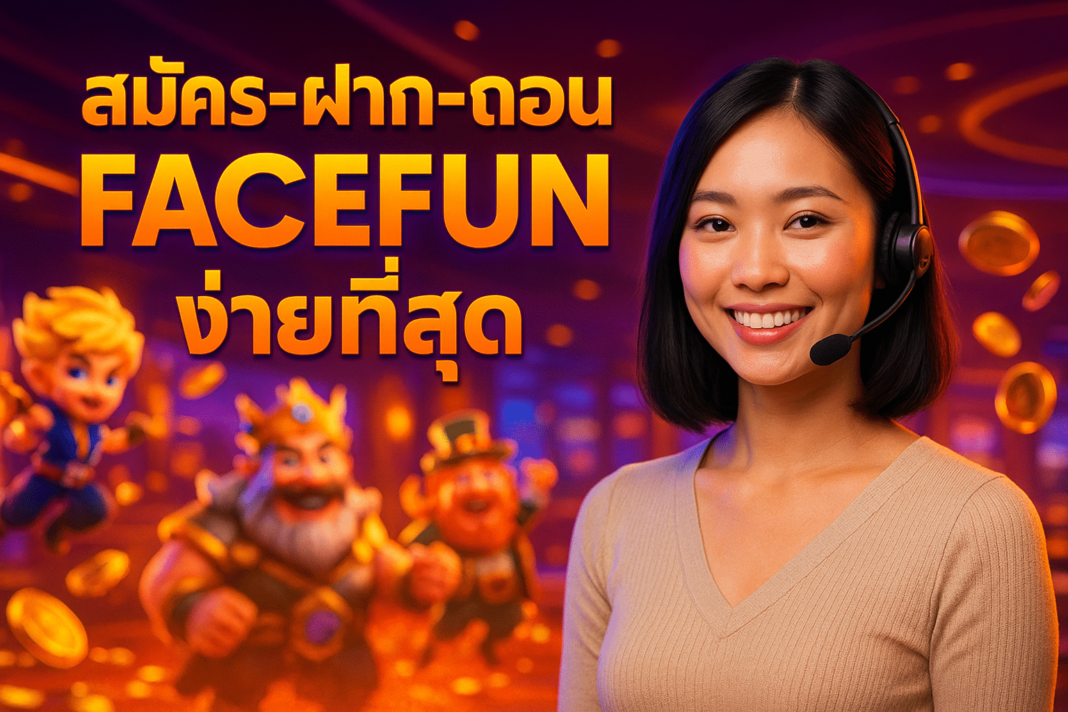 สมัคร-ฝาก-ถอน FACEFUN ง่ายที่สุด